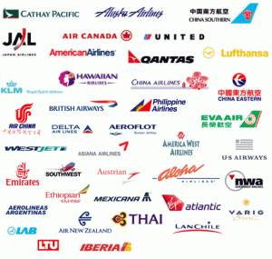 airlines logos.