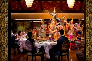 Thai feast and dance.