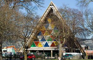 cardboard cathedral