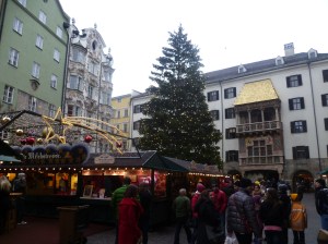 Christmas market and Golden Roof