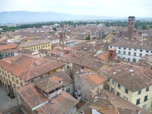 View over Lucca
