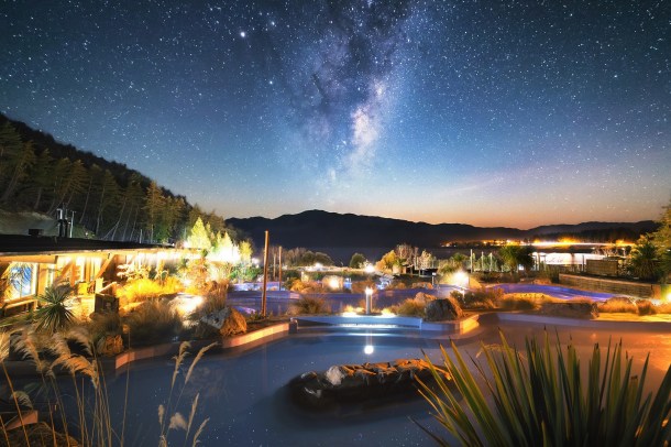 Tekapo Springs Under The Stars.