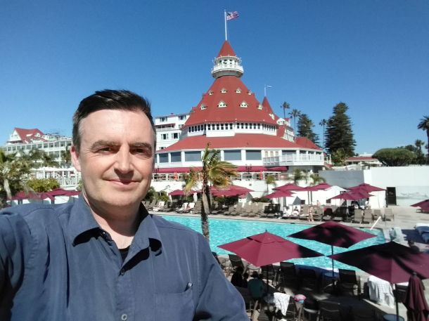 mike at hotel del coronado